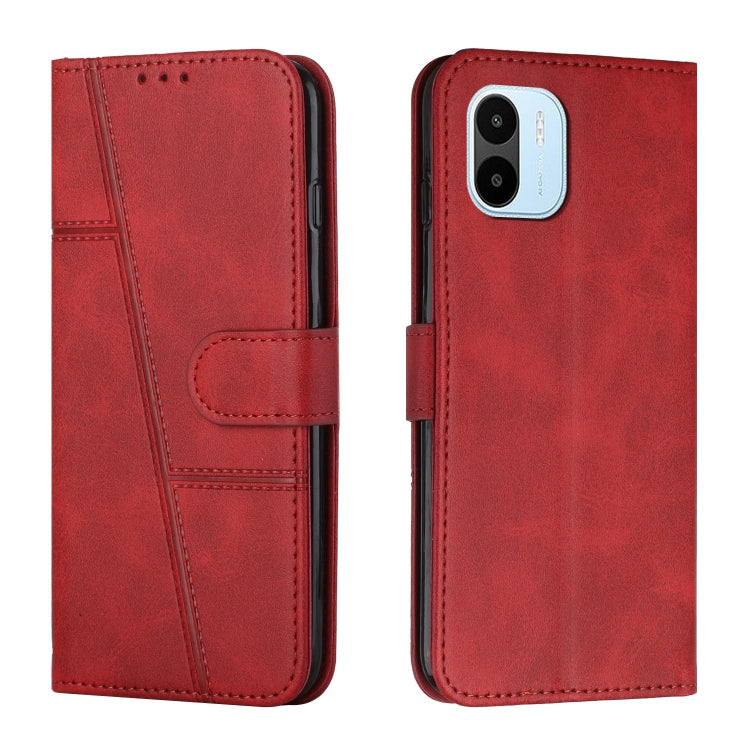 Stitching Calf Texture Buckle Leather Phone Case, For vivo Y35 4G/Y22s/Y22, For Xiaomi Redmi A1, For Xiaomi 12T/12T Pro/Redmi K50 Ultra