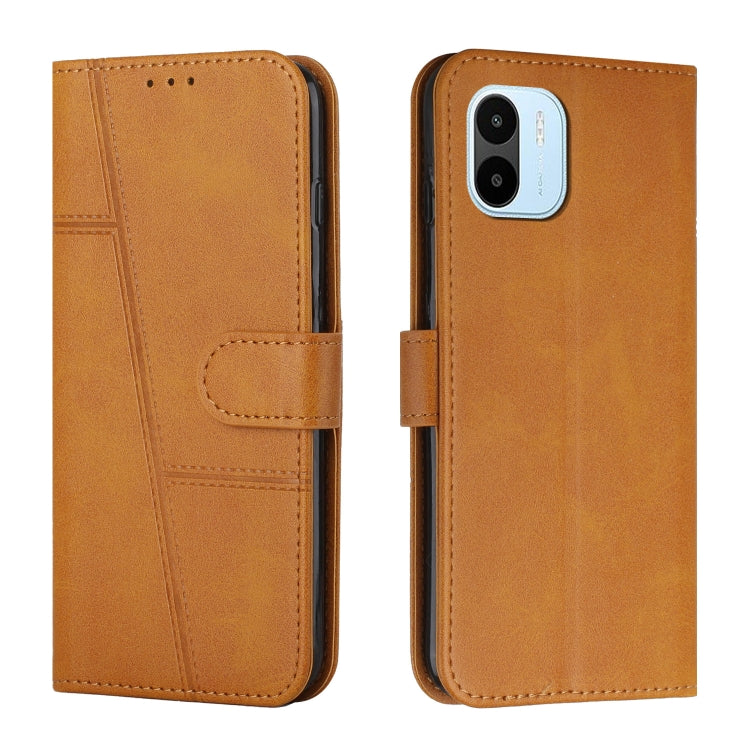 Stitching Calf Texture Buckle Leather Phone Case, For vivo Y35 4G/Y22s/Y22, For Xiaomi Redmi A1, For Xiaomi 12T/12T Pro/Redmi K50 Ultra