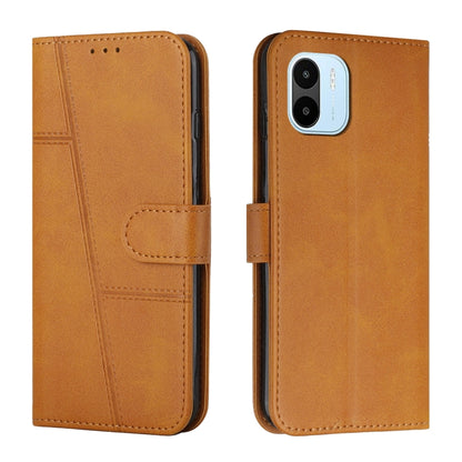 Stitching Calf Texture Buckle Leather Phone Case, For vivo Y35 4G/Y22s/Y22, For Xiaomi Redmi A1, For Xiaomi 12T/12T Pro/Redmi K50 Ultra