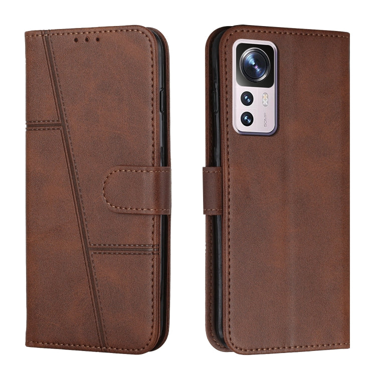 Stitching Calf Texture Buckle Leather Phone Case, For vivo Y35 4G/Y22s/Y22, For Xiaomi Redmi A1, For Xiaomi 12T/12T Pro/Redmi K50 Ultra