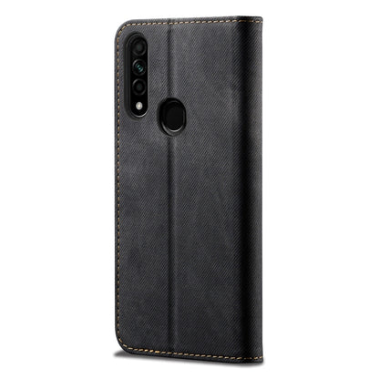 Denim Texture Casual Style Horizontal Flip Leather Case with Holder & Card Slots & Wallet, For OPPO A8 / A31 (2020), For OPPO A91 / F15 / Reno 3, For OPPO Find X2, For OPPO Find X2 Pro, For OPPO Realme X50, For OPPO Realme X50 Pro