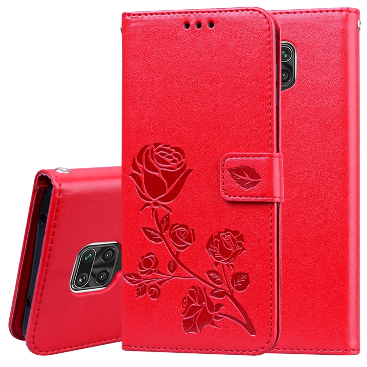 Rose Embossed Horizontal Flip PU Leather Case with Holder & Card Slots & Wallet, For Xiaomi Redmi Note 9 Pro, For Huawei P40, For Huawei P40 Lite, For Galaxy M31
