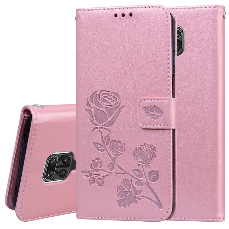 Rose Embossed Horizontal Flip PU Leather Case with Holder & Card Slots & Wallet, For Xiaomi Redmi Note 9 Pro, For Huawei P40, For Huawei P40 Lite, For Galaxy M31