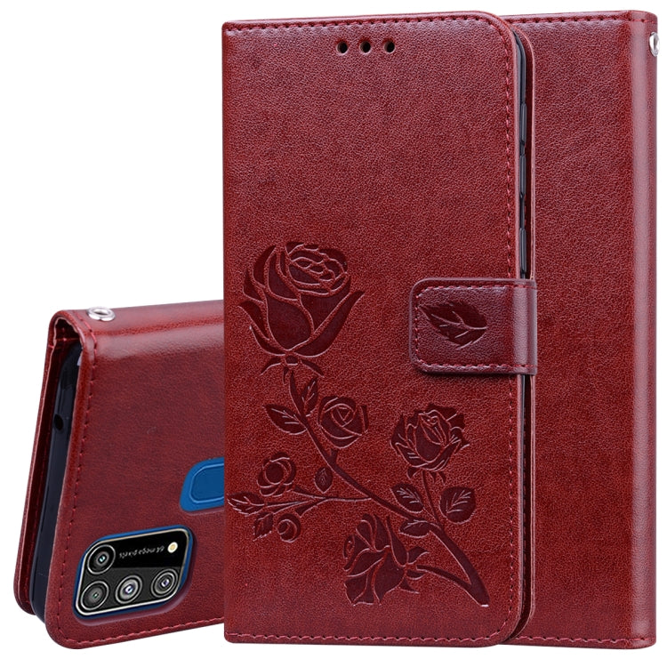 Rose Embossed Horizontal Flip PU Leather Case with Holder & Card Slots & Wallet, For Xiaomi Redmi Note 9 Pro, For Huawei P40, For Huawei P40 Lite, For Galaxy M31