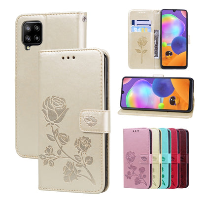 Rose Embossed Flip PU Leather Phone Case, For Honor X7/Play 30 Plus, For Samsung Galaxy M33 5G Global, For Samsung Galaxy M53, For Samsung Galaxy A73 5G