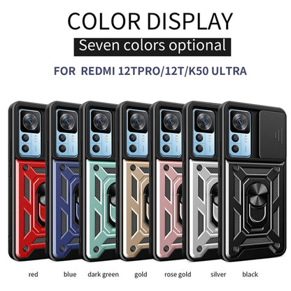Sliding Camera Cover Design TPU+PC Phone Case, For Xiaomi 12T, For Xiaomi Redmi A1 4G, For Motorola Moto G22, For OPPO Reno8 5G