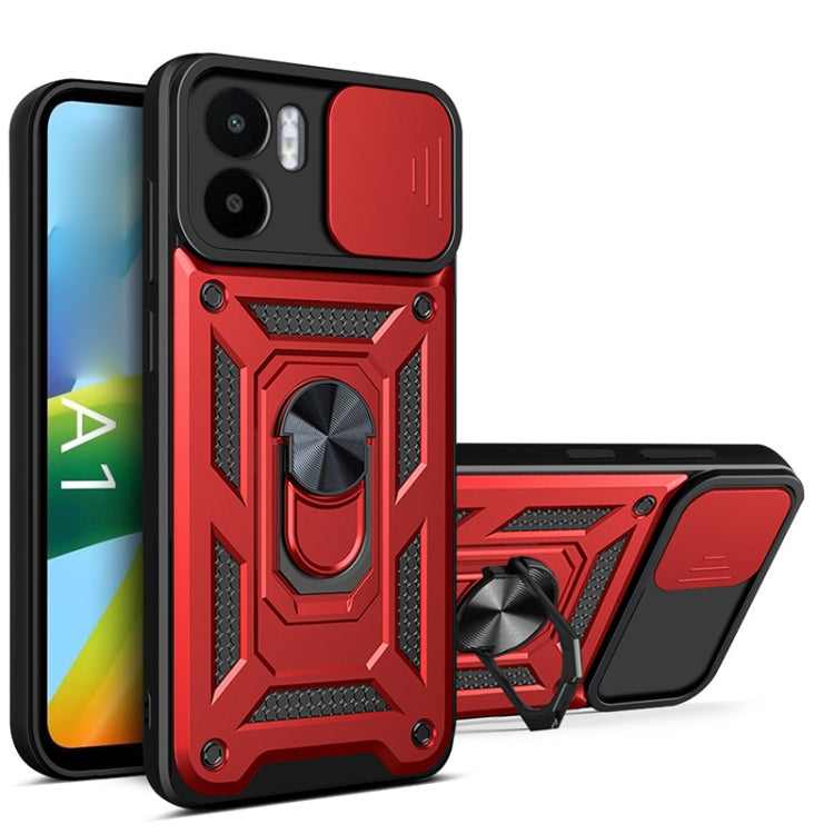 Sliding Camera Cover Design TPU+PC Phone Case, For Xiaomi 12T, For Xiaomi Redmi A1 4G, For Motorola Moto G22, For OPPO Reno8 5G