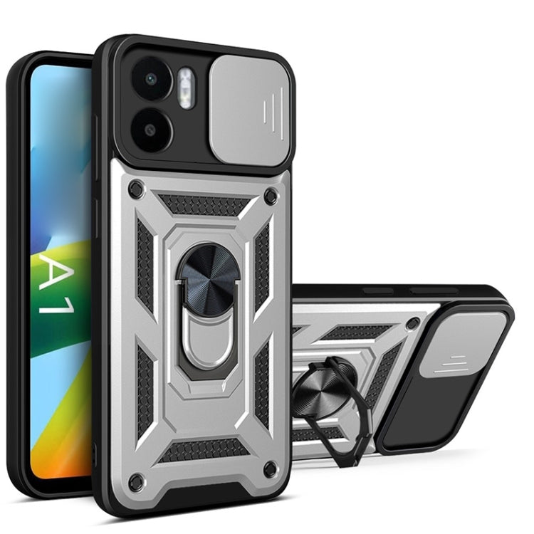 Sliding Camera Cover Design TPU+PC Phone Case, For Xiaomi 12T, For Xiaomi Redmi A1 4G, For Motorola Moto G22, For OPPO Reno8 5G