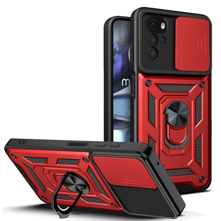 Sliding Camera Cover Design TPU+PC Phone Case, For Xiaomi 12T, For Xiaomi Redmi A1 4G, For Motorola Moto G22, For OPPO Reno8 5G