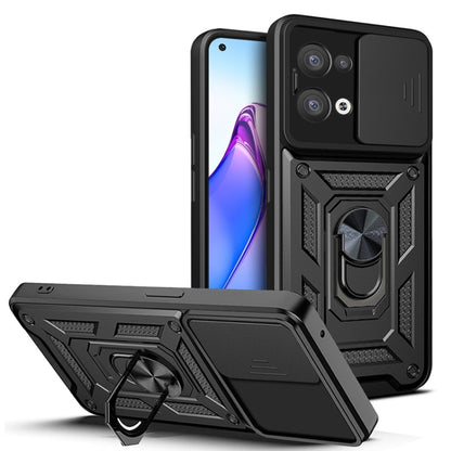 Sliding Camera Cover Design TPU+PC Phone Case, For Xiaomi 12T, For Xiaomi Redmi A1 4G, For Motorola Moto G22, For OPPO Reno8 5G