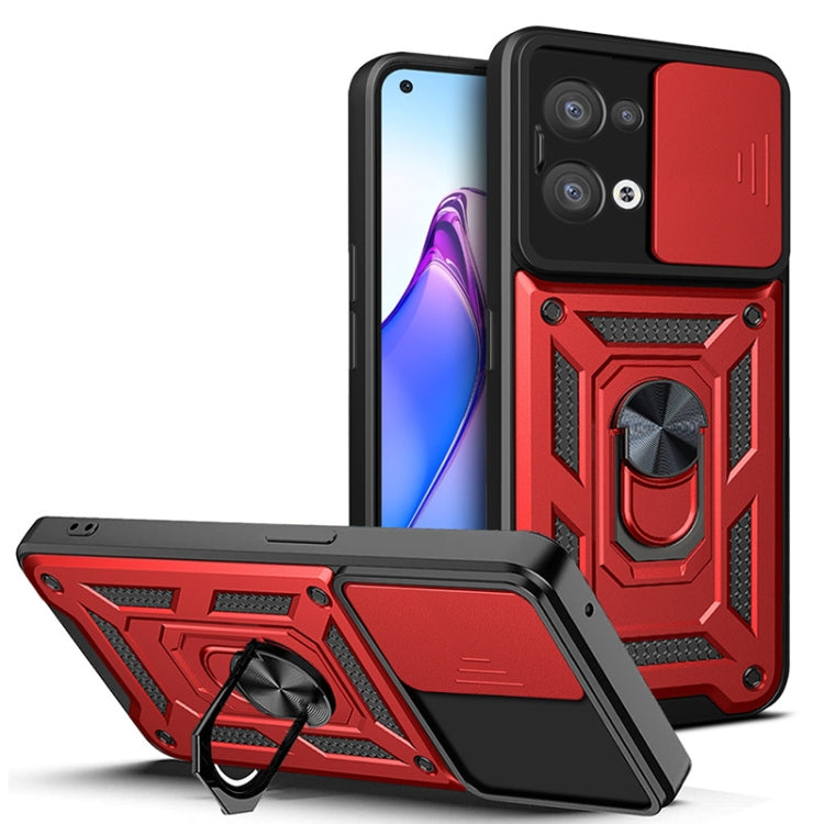 Sliding Camera Cover Design TPU+PC Phone Case, For Xiaomi 12T, For Xiaomi Redmi A1 4G, For Motorola Moto G22, For OPPO Reno8 5G