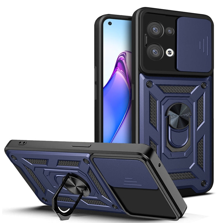 Sliding Camera Cover Design TPU+PC Phone Case, For Xiaomi 12T, For Xiaomi Redmi A1 4G, For Motorola Moto G22, For OPPO Reno8 5G