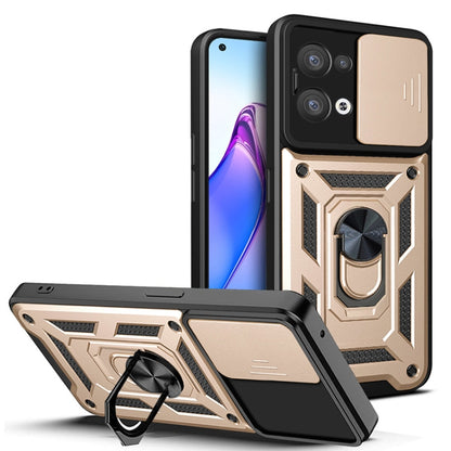 Sliding Camera Cover Design TPU+PC Phone Case, For Xiaomi 12T, For Xiaomi Redmi A1 4G, For Motorola Moto G22, For OPPO Reno8 5G