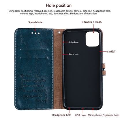 Oil Wax Texture Leather Phone Case, For Samsung Galaxy M53, For Samsung Galaxy A73 5G, For Xiaomi Poco M4 Pro 4G, For Xiaomi Poco X4 Pro 5G