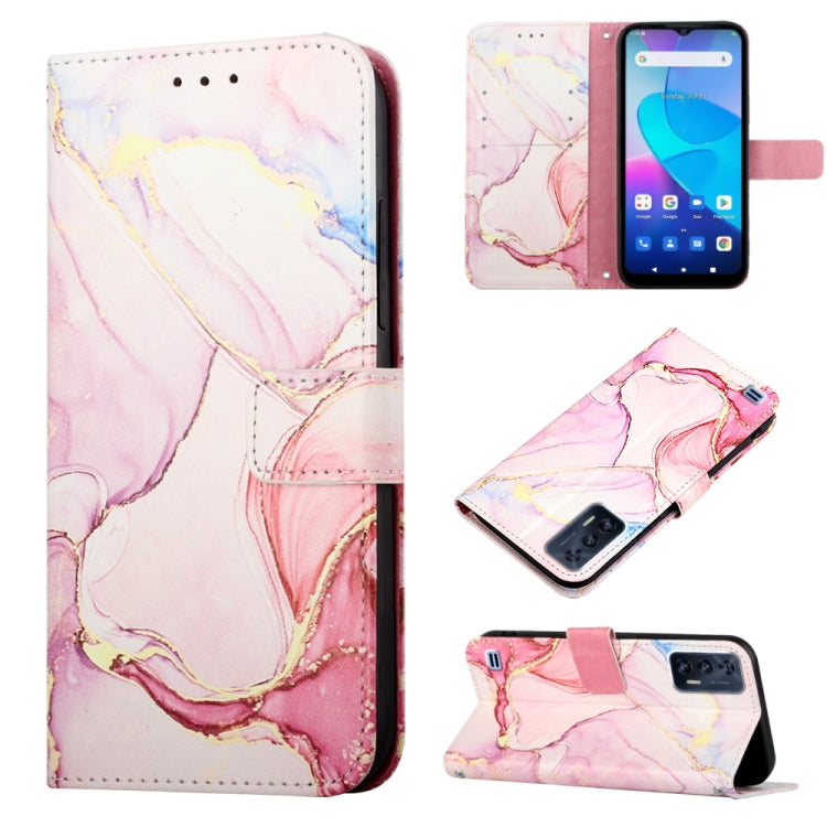 PT003 Marble Pattern Flip Leather Phone Case, For Infinix Smart 6 Plus/X6823, For T-Mobile Revvl 6 5G, For Oukitel C31, For Xiaomi Poco C40 Global
