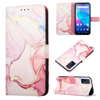 PT003 Marble Pattern Flip Leather Phone Case, For Infinix Smart 6 Plus/X6823, For T-Mobile Revvl 6 5G, For Oukitel C31, For Xiaomi Poco C40 Global