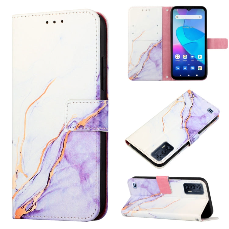 PT003 Marble Pattern Flip Leather Phone Case, For Infinix Smart 6 Plus/X6823, For T-Mobile Revvl 6 5G, For Oukitel C31, For Xiaomi Poco C40 Global
