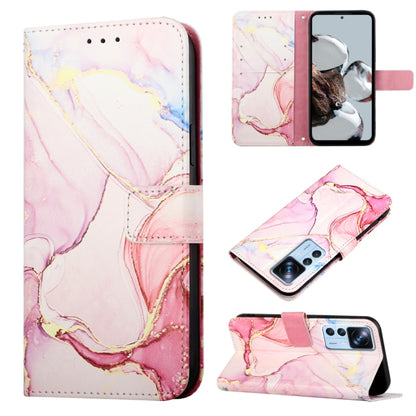 PT003 Marble Pattern Flip Leather Phone Case, For Xiaomi 12T/12T Pro/Redmi K50 Ultra