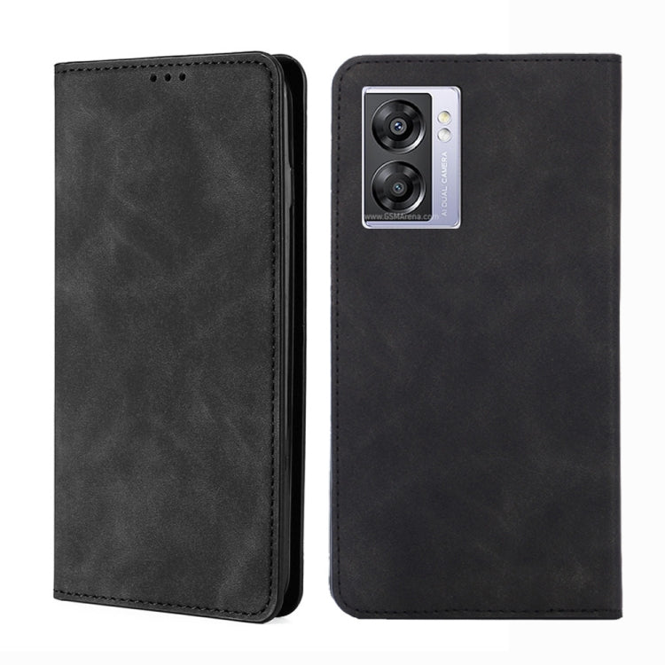 Skin Feel Magnetic Flip Leather Phone Case, For OPPO A57s 4G / A57e 4G, For OPPO K10 5G Global, For vivo Y52t, For OnePlus Nord N20 SE 4G