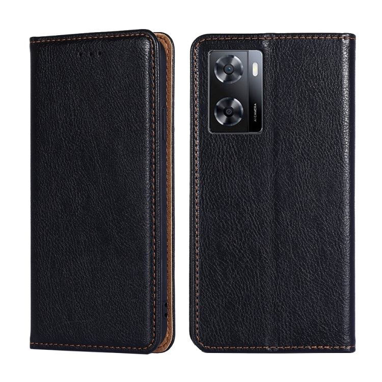 Gloss Oil Solid Color Magnetic Leather Phone Case, For OPPO A57s 4G / A57e 4G, For OPPO K10 5G Global, For vivo Y52t