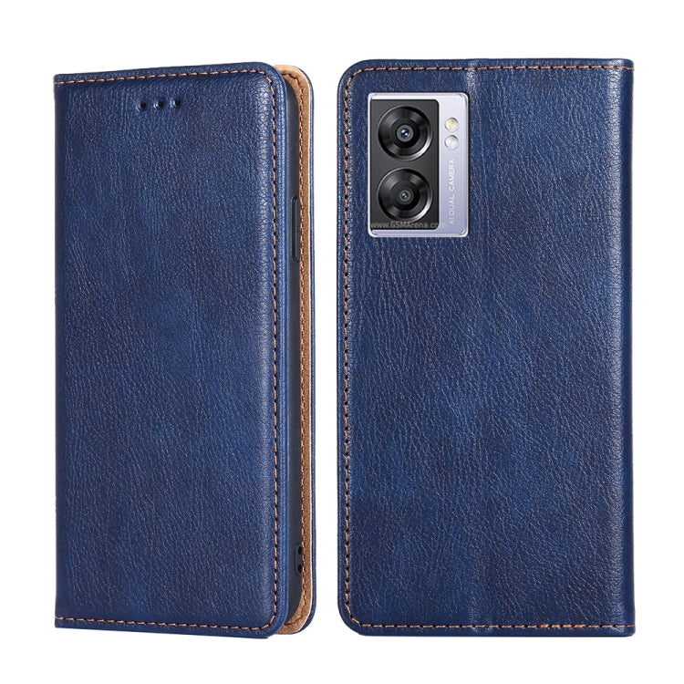 Gloss Oil Solid Color Magnetic Leather Phone Case, For OPPO A57s 4G / A57e 4G, For OPPO K10 5G Global, For vivo Y52t