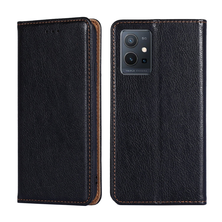 Gloss Oil Solid Color Magnetic Leather Phone Case, For OPPO A57s 4G / A57e 4G, For OPPO K10 5G Global, For vivo Y52t