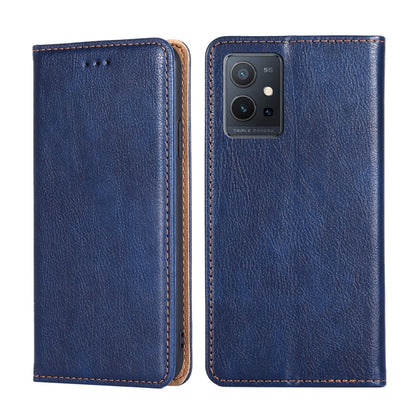Gloss Oil Solid Color Magnetic Leather Phone Case, For OPPO A57s 4G / A57e 4G, For OPPO K10 5G Global, For vivo Y52t
