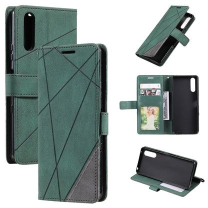 Skin Feel Splicing Leather Phone Case, For OPPO Find X5, For Xiaomi Redmi 10A, For Xiaomi Redmi 10 Prime+ 5G, For Sony Xperia 1 IV