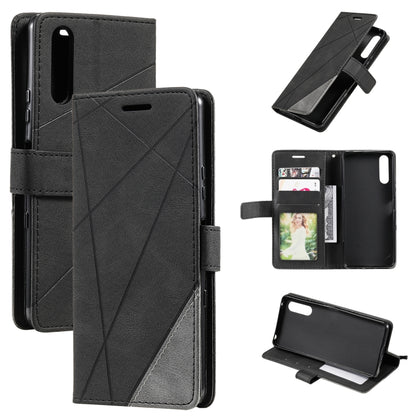 Skin Feel Splicing Leather Phone Case, For Sony Xperia 10 IV, For Xiaomi Redmi Note 11T Pro 5G, For Xiaomi Poco M4 5G, For OPPO Find X5 Pro
