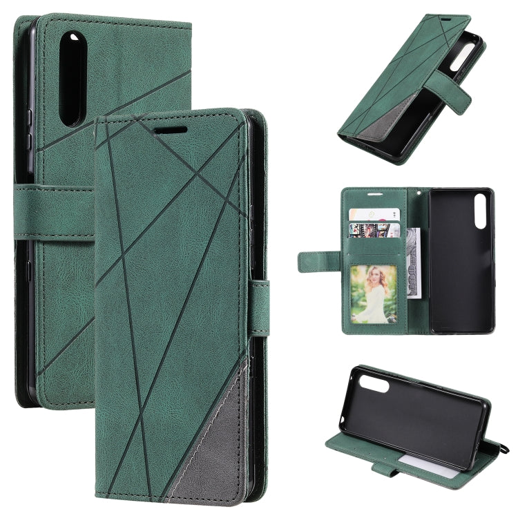 Skin Feel Splicing Leather Phone Case, For Sony Xperia 10 IV, For Xiaomi Redmi Note 11T Pro 5G, For Xiaomi Poco M4 5G, For OPPO Find X5 Pro