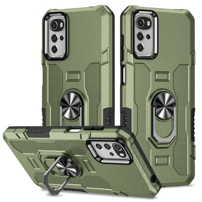 Ring Holder Armor Hybrid Phone Case, For Motorola Moto G22, For Motorola Moto G Stylus 2021, For OPPO A57 5G, For Realme C30 4G