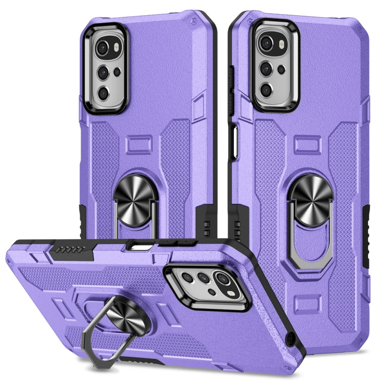 Ring Holder Armor Hybrid Phone Case, For Motorola Moto G22, For Motorola Moto G Stylus 2021, For OPPO A57 5G, For Realme C30 4G