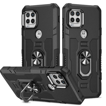 Ring Holder Armor Hybrid Phone Case, For Motorola Moto G22, For Motorola Moto G Stylus 2021, For OPPO A57 5G, For Realme C30 4G
