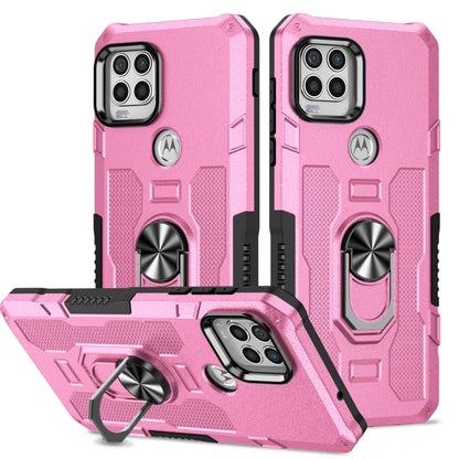 Ring Holder Armor Hybrid Phone Case, For Motorola Moto G22, For Motorola Moto G Stylus 2021, For OPPO A57 5G, For Realme C30 4G