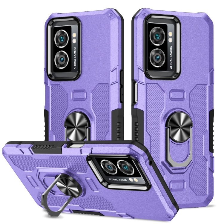 Ring Holder Armor Hybrid Phone Case, For Motorola Moto G22, For Motorola Moto G Stylus 2021, For OPPO A57 5G, For Realme C30 4G