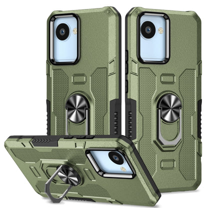 Ring Holder Armor Hybrid Phone Case, For Motorola Moto G22, For Motorola Moto G Stylus 2021, For OPPO A57 5G, For Realme C30 4G