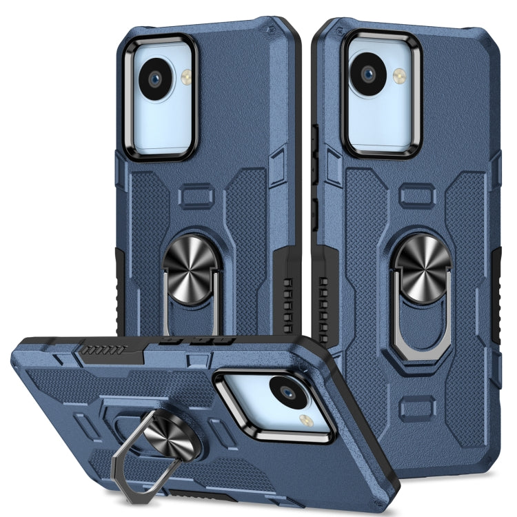 Ring Holder Armor Hybrid Phone Case, For Motorola Moto G22, For Motorola Moto G Stylus 2021, For OPPO A57 5G, For Realme C30 4G