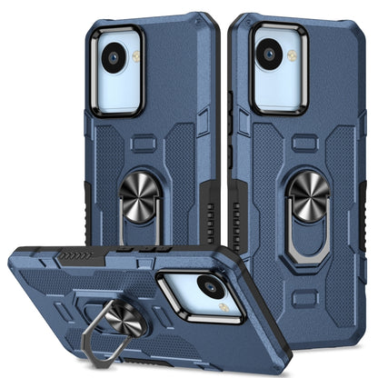Ring Holder Armor Hybrid Phone Case, For Motorola Moto G22, For Motorola Moto G Stylus 2021, For OPPO A57 5G, For Realme C30 4G