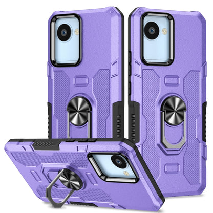 Ring Holder Armor Hybrid Phone Case, For Motorola Moto G22, For Motorola Moto G Stylus 2021, For OPPO A57 5G, For Realme C30 4G