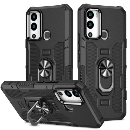 Ring Holder Armor Hybrid Phone Case, For Infinix Hot 12i, For Infinix Hot 12 Play, For Honor X7, For Honor X8