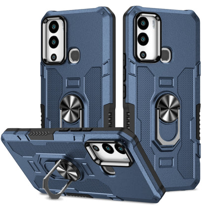 Ring Holder Armor Hybrid Phone Case, For Infinix Hot 12i, For Infinix Hot 12 Play, For Honor X7, For Honor X8