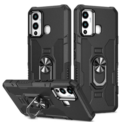 Ring Holder Armor Hybrid Phone Case, For Infinix Hot 12i, For Infinix Hot 12 Play, For Honor X7, For Honor X8