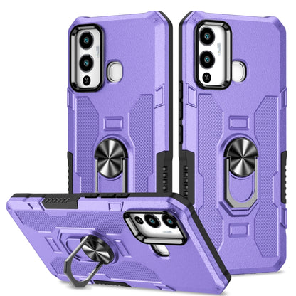 Ring Holder Armor Hybrid Phone Case, For Infinix Hot 12i, For Infinix Hot 12 Play, For Honor X7, For Honor X8