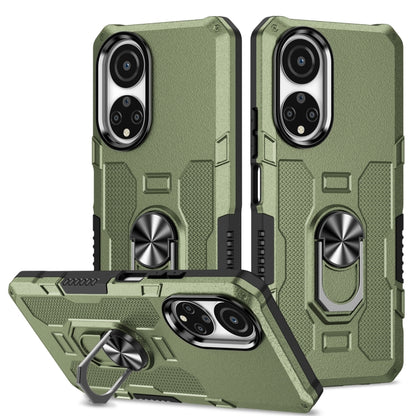 Ring Holder Armor Hybrid Phone Case, For Infinix Hot 12i, For Infinix Hot 12 Play, For Honor X7, For Honor X8