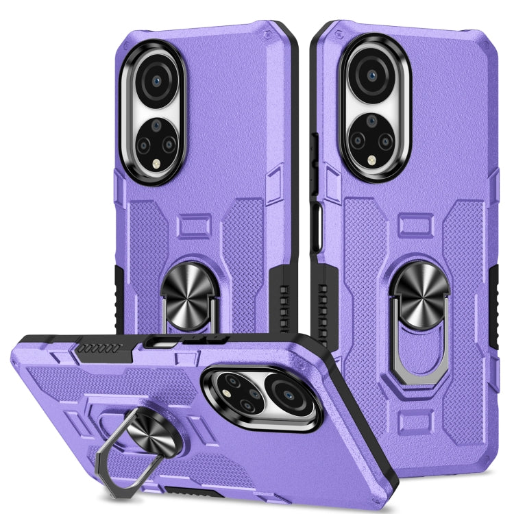 Ring Holder Armor Hybrid Phone Case, For Infinix Hot 12i, For Infinix Hot 12 Play, For Honor X7, For Honor X8