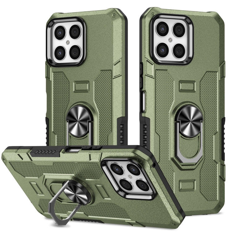Ring Holder Armor Hybrid Phone Case, For Infinix Hot 12i, For Infinix Hot 12 Play, For Honor X7, For Honor X8