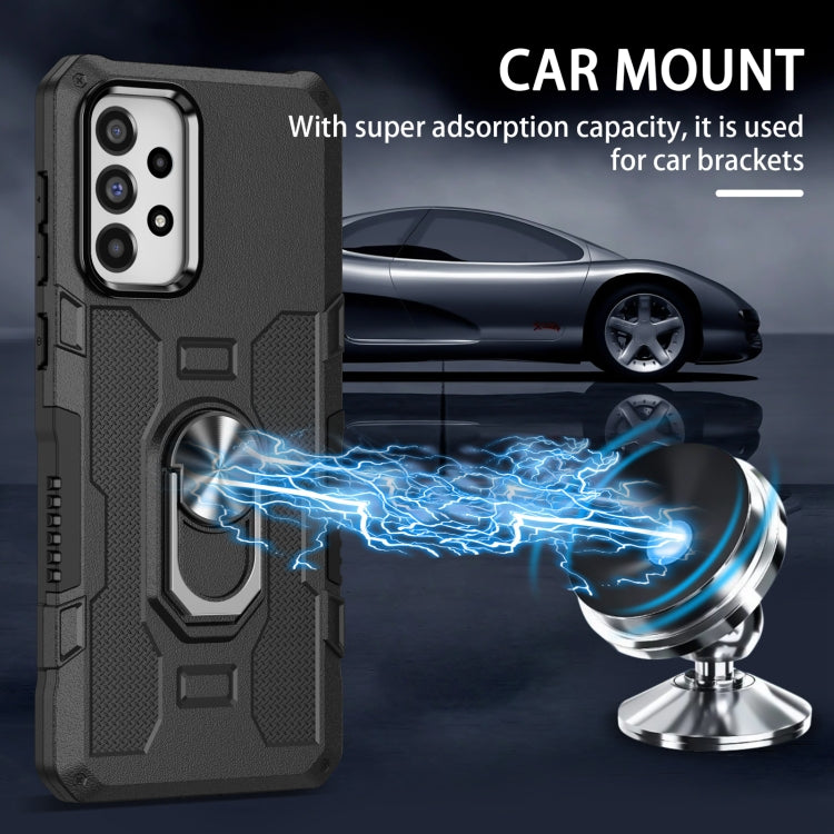 Ring Holder Armor Hybrid Phone Case, For Samsung Galaxy A73 5G, For Xiaomi Redmi Note 11 Global, For Xiaomi Poco X4 Pro 5G, For vivo Y20