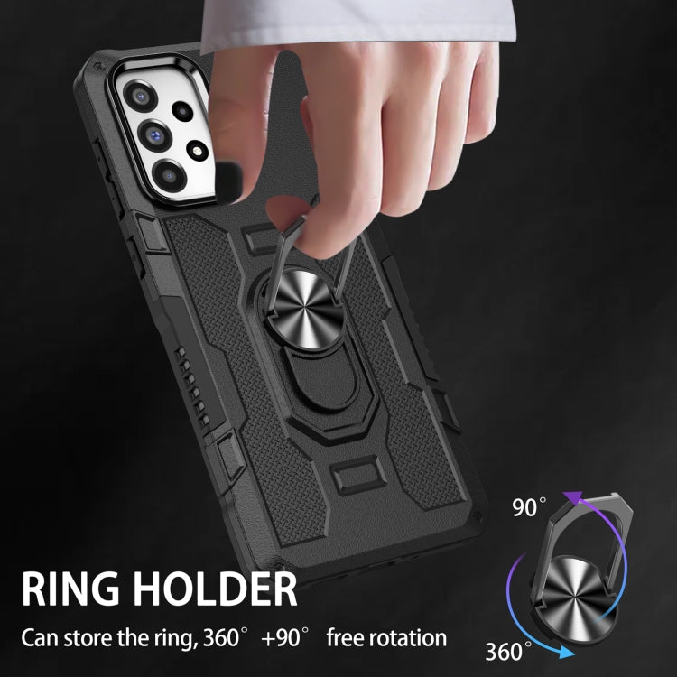 Ring Holder Armor Hybrid Phone Case, For Samsung Galaxy A73 5G, For Xiaomi Redmi Note 11 Global, For Xiaomi Poco X4 Pro 5G, For vivo Y20