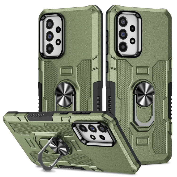 Ring Holder Armor Hybrid Phone Case, For Samsung Galaxy A73 5G, For Xiaomi Redmi Note 11 Global, For Xiaomi Poco X4 Pro 5G, For vivo Y20