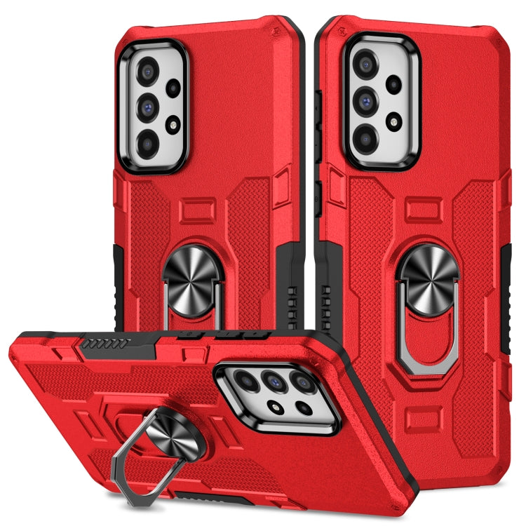 Ring Holder Armor Hybrid Phone Case, For Samsung Galaxy A73 5G, For Xiaomi Redmi Note 11 Global, For Xiaomi Poco X4 Pro 5G, For vivo Y20